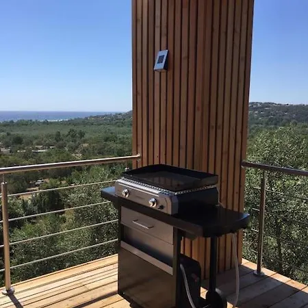 Villa Lavu Santu Piscine Privee Vue Mer/montagnes Zonza