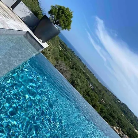 Villa Lavu Santu Piscine Privée Vue Mer/montagnes Zonza